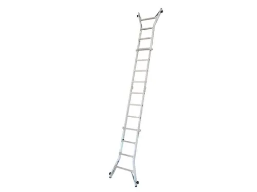 multifunctionele telescoopladder,4x4,sporten,balk L 4,2m,aluminium