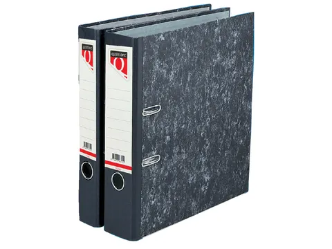 Ordner Quantore A4 50mm Karton Gewolkt