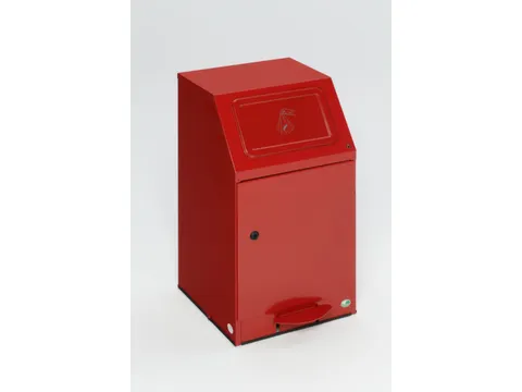 Poetskatoenbak,zelfblussend,1x43l,HxBxD 760x405x475mm,binnenbak staal