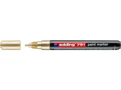 Paintmarker edding 791 alcoholbasis 1-2mm goud