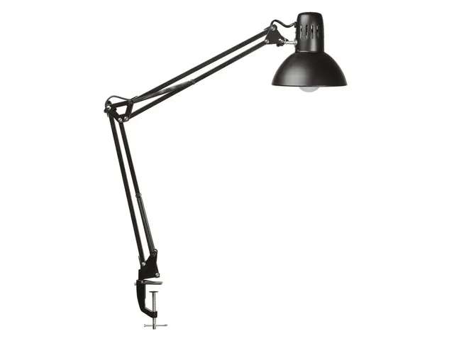 Bureaulamp LED MAULstudy tafelklem incl. E27 lamp Zwart
