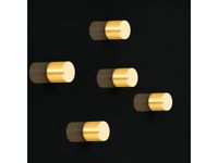 SuperDym-magneten C5 inchStrong", Cilinder-design, goud, Magneetkracht