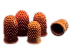 Doigtiers Velos n°2 Ø20mm Orange paquet de 10 pièces