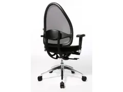 Bureaustoel Zwart Zitting H X B X D 430-520X 480X 500Mm Netrug Synchro