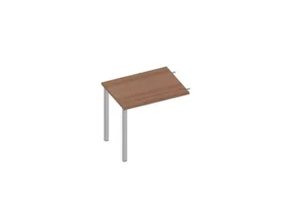 aanbouwtafel,i.h.v.,v. 4voeten,HxBxD 680-760x800x600mm - 1