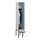 locker met bank,HxBxD 2120x300x815mm,1vak,vak B 300mm,draaigrendel