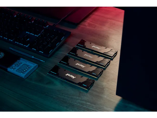 8GB 3600MT/s DDR4 CL16 DIMM FURY Renegade Zwart