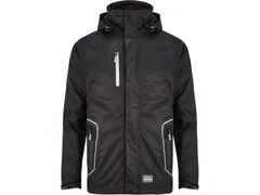 Werkjas Trojan 3-in-1 zwart waterdicht XS