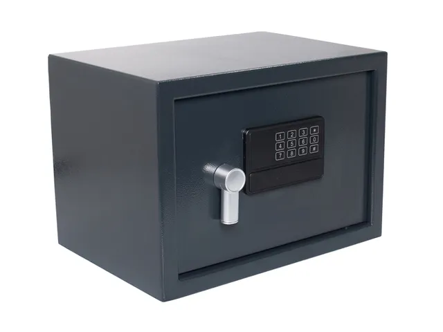 Kluis Pavo elektronisch 350x250x250mm donkergrijs