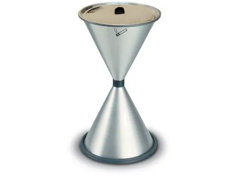 Zandasbak Staalplaat Draaimechaniek Aluminium Nieuw Zilver