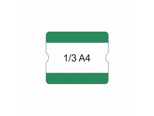 beschrijfbare hoes,markering HxB 216x180mm,PVC,groen