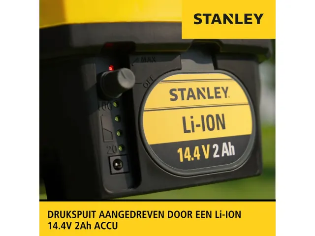 Stanley Druksproeier 12 Liter 14,4 V 2,0 Ah