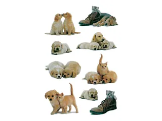 Sticker Etiket Herma 5606 Puppy's 27 stuks - 1