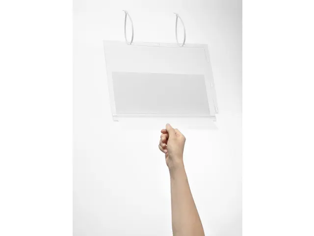 Pochette d'affichage étanche A4 Transparent Fixation serre-câbles