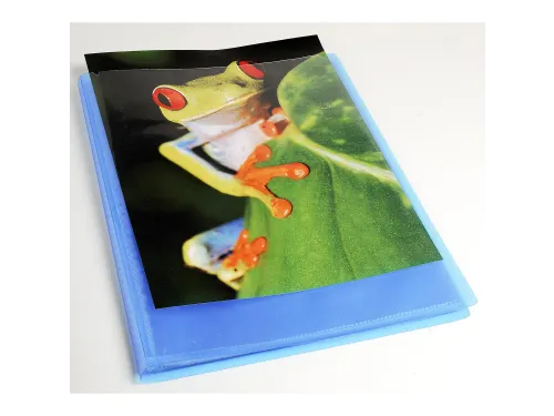 Showalbum Kreacover PP 40 tas A4 blauw