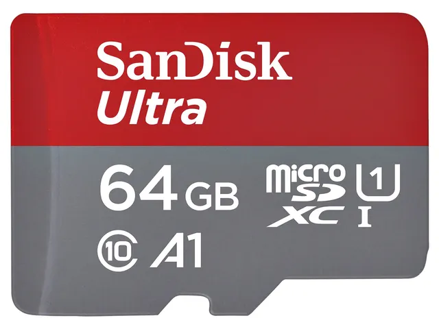 Geheugenkaart Sandisk MicroSDXC Ultra 64GB (140mb/s C10 - SDA UHS-I)