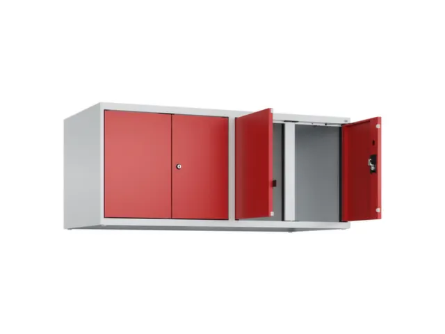 opzetkast,v. locker voor scheiding van kleding,4vak.,vak B 300mm
