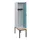 locker met bank,HxBxD 1950x400x815mm,1vak,vak B 400mm,draaigrendel