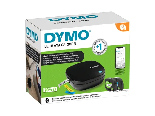 Dymo LetraTag 200B Bluetooth Labelprinter 12mm Draagbaar