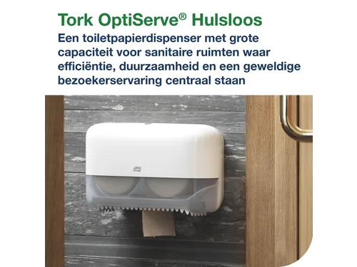 Tork 472640 T7 OptiServe Naturel Hulsloos Toiletpapier 2-laags 24 rol