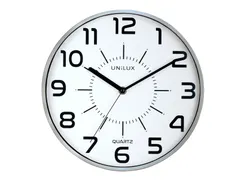 Wandklok Unilux Pop grijs