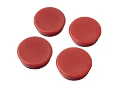 #*Magneten Millex 30mm rood set a 4 st.