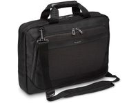 Targus Citysmart 39.6 Cm Laptoptas 15.6 inch zwart grijs kunstleer