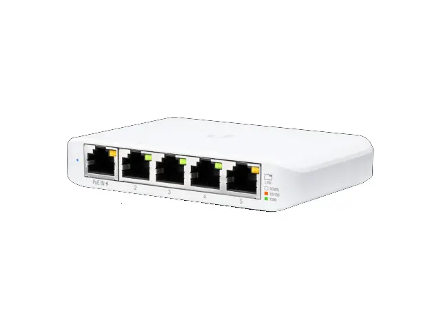 Usw-Flex-Mini-3 Ubiquiti Unifi Switch(3) Standalone 5xRJ45 wit managed