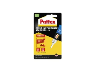 Secondelijm Pattex super gel tube 3gram op blister - 2