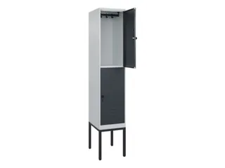 dubbeldekse locker,HxBxD 2120x400x500mm,1x2vak.,vak B 400mm - 2