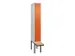 locker voor scheiding van kleding,HxBxD 2120x300x815mm,1vak