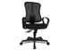 Siège Bureau Pivotant Assise Noir Dossier Maille Noir