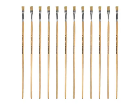 Lyonse penseel Kangaro #8 gelakt hout doos a 12 stuks