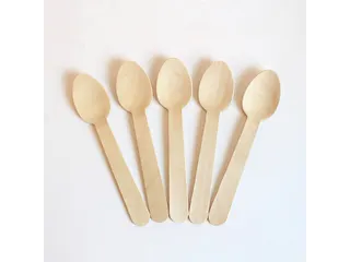 Houten Lepel FSC BIO 160mm 100 Stuks - 5