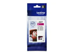 Inktcartridge Brother LC-427M rood