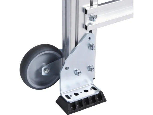Escalier Mobile,Roulant,3Marches,Inclinaison 60°,Alu