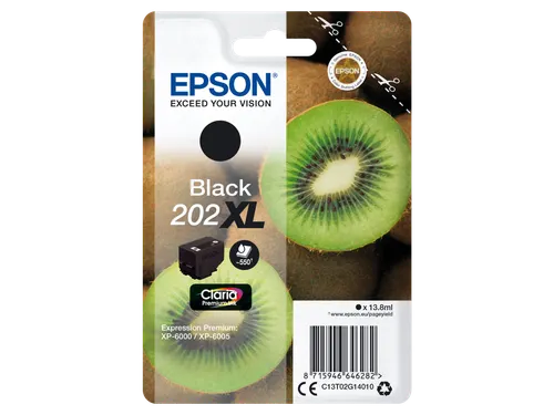 Singlepack Black 202XL Claria Premium Ink