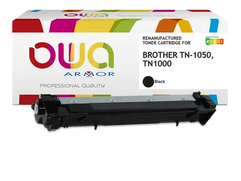 Toner OWA alternatief tbv Brother TN-1050 zwart jumbo