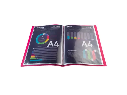 Showalbum Chromaline PP 40 tas A4 rood