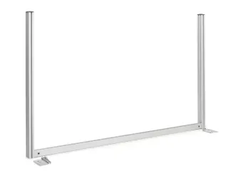 opbouwelement,v. werktafel,HxB 900x1789mm,v. B 1800mm,aluminium - 3