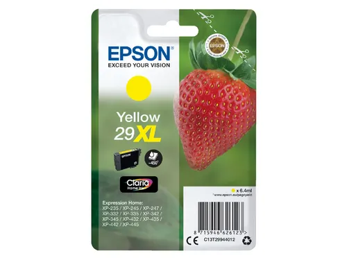 Inktcartridge Epson 29XL T2994 geel HC C13T29944012