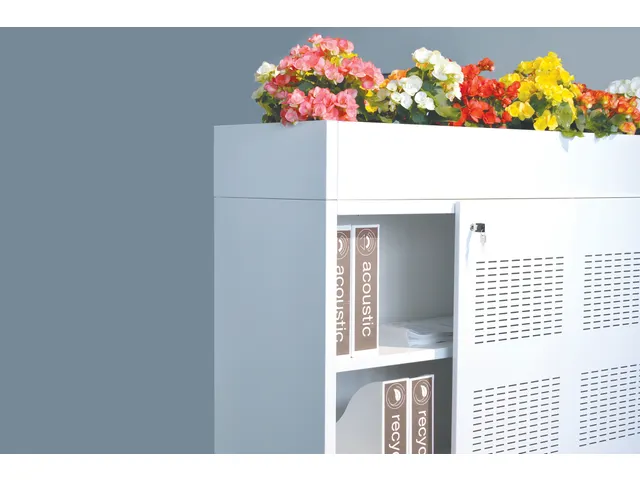 Plantenbak voor schuifdeurkast Claudius N 180 cm Wit