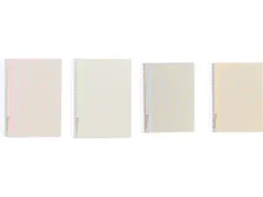 Spiraalblok ECOLOGIQUE A4 ruit 5mm 80v 90gr krimp 2st 2 motieven