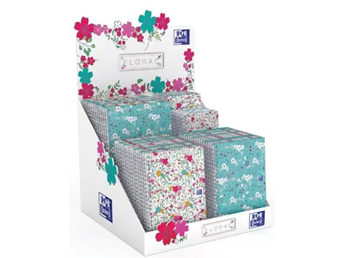Floral Schrift/blok Lijn/ruit A5 A6 B5 Display 60 stuks