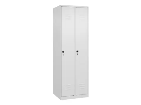 locker voor scheiding van kleding,HxBxD 1850x600x500mm,2vak
