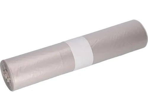 Vuilniszak 70x110cm 120L Transparant HDPE 25 stuks