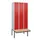 Z-garderobekast,HxBxD 2120x900x815mm,6vak,vak B 300mm,cil.-slot