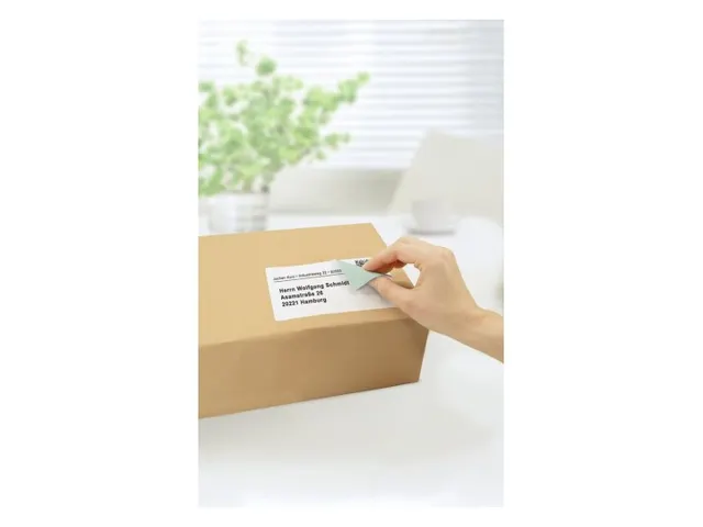 Etiket Avery L7165B-100 99.1x67.7mm blockout 800stuks