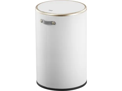 Cosmo pedaalemmer 12 Liter Rvs Mat Wit