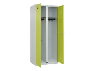 locker voor scheiding van kleding,HxBxD 1850x800x500mm,2vak - 1